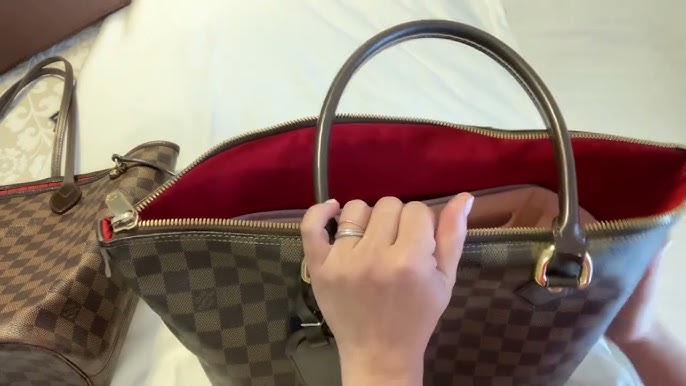 Louis Vuitton Saleya Handbag Damier Mmol