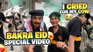 I Cried for my Cow??| Different People In Cow Mandi? |  Bakra Eid Special? | Vampire YT