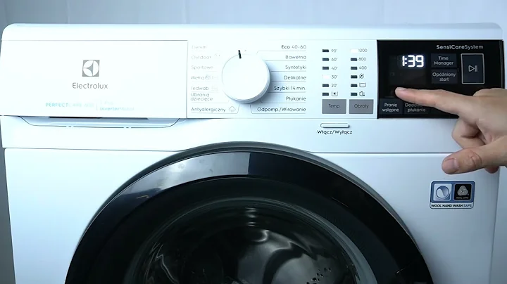 Electrolux Washing Machine Perfect Care 600 - How to Troubleshoot Error Code EH0? | EW6SM427BP