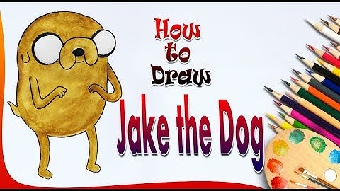 How to Draw Jake the Dog || Adventure Time || Easy drawing