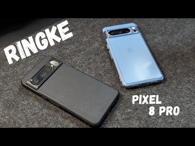 Spigen Ultra Hybrid & Ringke Fusion Clear Case For Pixel 8 Hazel 