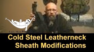 Cold Steel Leatherneck Sheath Survival Kit