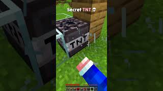 Secret TNT 🤯 #minecraft #shorts