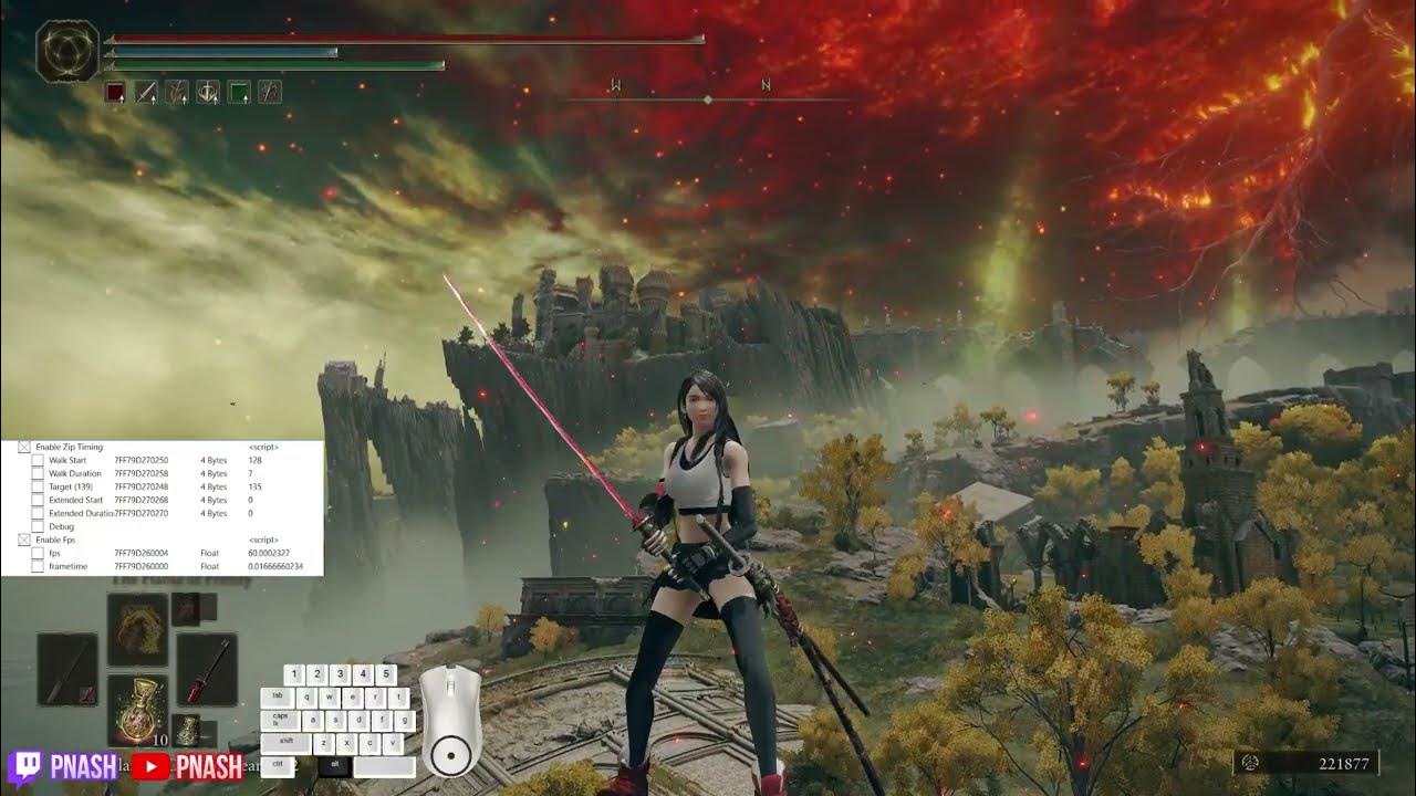 Elden Ring Zip Glitch w/ Inputs, Metronome, and Cheat Engine (Patch 1.