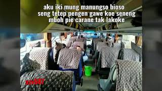 Status WA bus malam