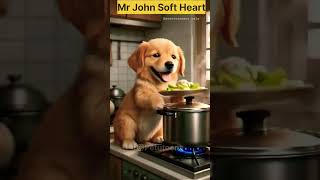 Mr John Soft Heart #aivideo #trending #story #viral #cutepets #dog #ytshorts #love screenshot 1