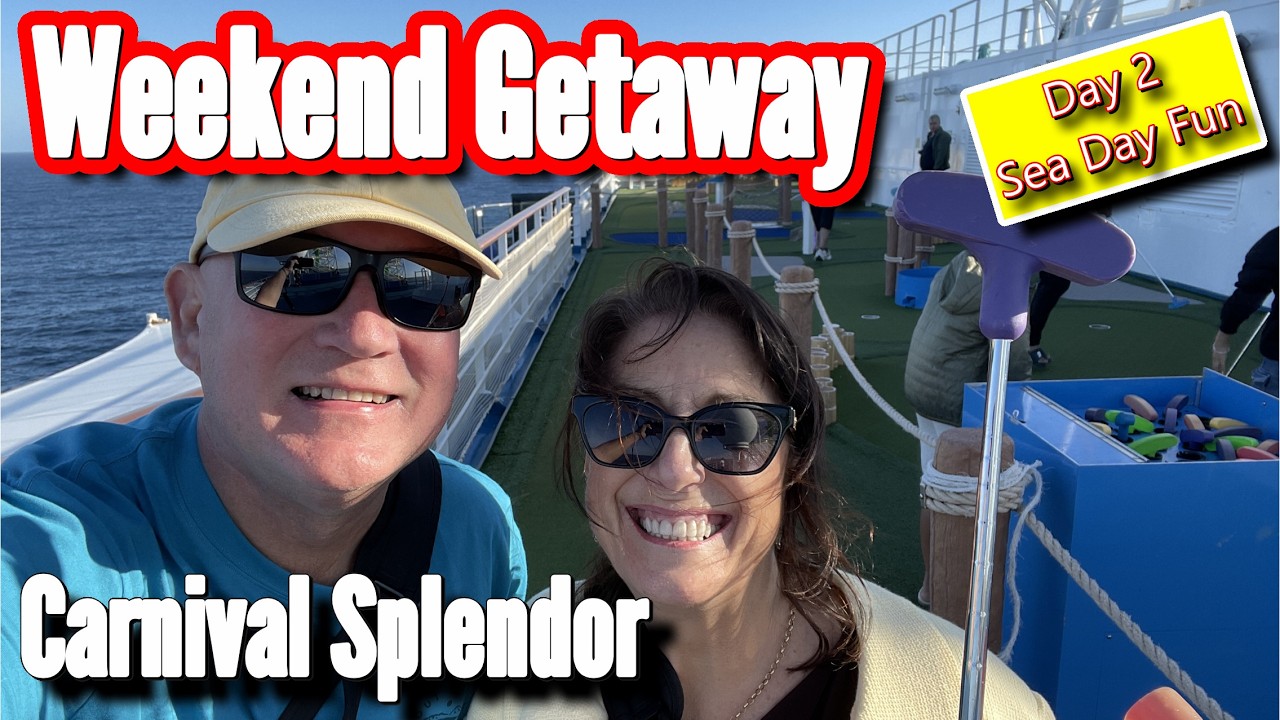 Carnival Splendor Weekend Getaway Cruise - Sea Days are Definitely Not Dull