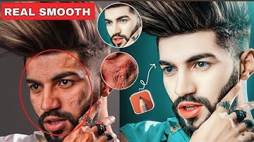 Face Ko Smooth Aur Gora Kaise Kare 2023 Trick || Autodesk Sketchbook Face Smooth Editing