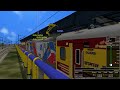16601 JOGBANI AMRIT BHARAT EXPRESS JOURNEY FROM ERODE JN TO SALEM JN  IN MSTS PART 1 