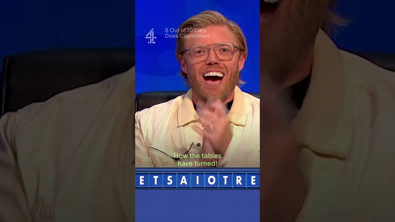 The tables turn on Susie Dent #CatsDoesCountdown #SusieDent #JudiLove