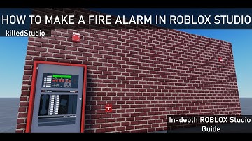 How to Make a Fire Alarm System in Roblox | Roblox Studio | 2025