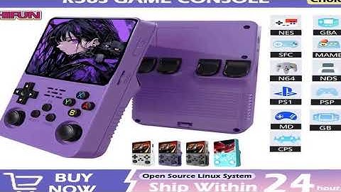 A must-have product! New R36S Retro Handheld Video Game Console Open Source Linux System 3.5inch I