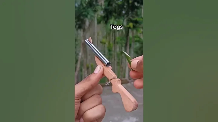 Cute Mini bamboo toys #shorts #craft #bamboo