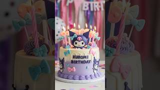 Download Lagu selamat ulang tahun, dengan kue ulang tahun kuromi sanrio MP3
