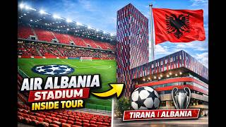 Inside Air Albania Stadium | Albania’s Modern National Football Stadium in Tirana 🇦🇱