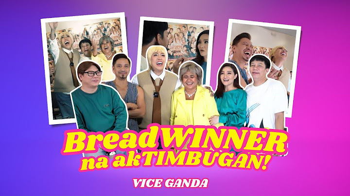 BreadWINNER na akTIMBUGAN! | VICE GANDA