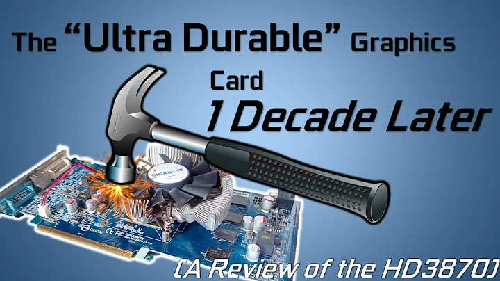 10 Years Later: A Review of the Ultra Durable HD 3870 Graphics Card