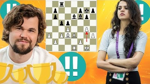 Tania Sachdev vs Magnus Carlsen Chess game 60