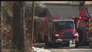 Massive Fire Guts Pepperell Salvage Lot