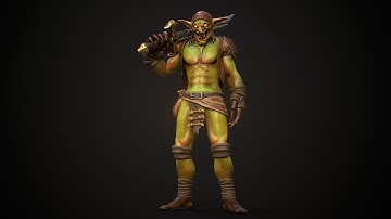 Goblin grade 1 Preview Animations Unity