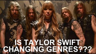Is Taylor Swift Changing Genres???  No, but Midjourney takes us on some alternate career paths.