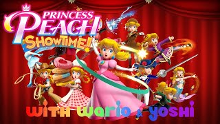 Gameplay Wario Yoshi Princess Peach Showtime