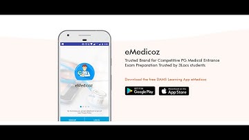 How to use eMedicoz by DAMS for NEETPG