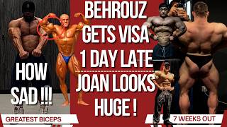 How Behrouz Tabani Stays So Locked In + Greatest Biceps ? Wei Li Vs Behrouz + Joan Can Beat Regan