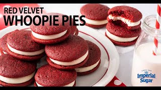 How to Make Red Velvet Whoopie Pies