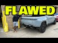 What my rivian accident reveals about the tesla cybertrucks design flaw