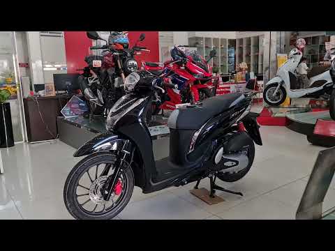 Sh Mode Màu Đen - Honda Sh Mode 2022 Đen Bóng về đại lý |  Sh mode nỗi bật từng chi tiết