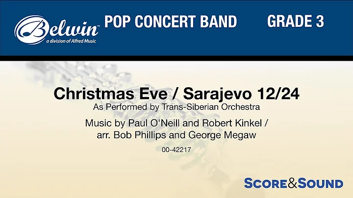 Christmas Eve/Sarajevo 12/24, arr. Bob Phillips and George Megaw - Score & Sound