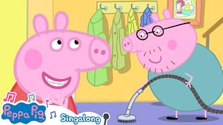 🎶 Peppa, Peppa, Yes Daddy! with Lyrics + More Singalong Songs 🛁  Nursery Rhymes 💕 Peppa Pig Songs