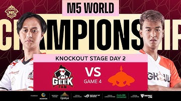 ENG M5 Knockouts Day 2  GEEK vs BG  Game 4