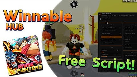 [UPD 36 + 🏖️ + x5] Anime Fighters Simulator | Script Hack UI OP Auto Farm| Winnable Hub