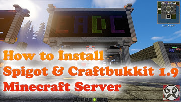 How to Install Spigot & Craftbukkit 1.9 Minecraft Server