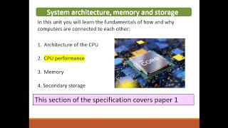 Lesson 2 Factors Affecting The Cpu Performance