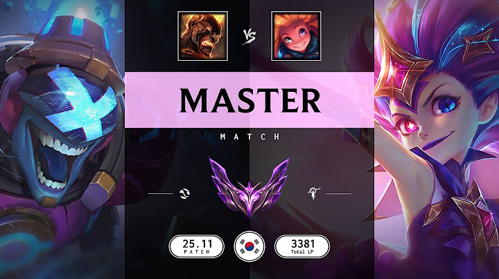 Pertandingan Master: Super Brand melawan Super Zoe - Patch server KR 25.11