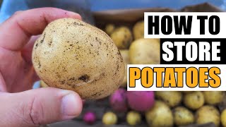 Storing Potatoes After Harvest Garden Quickie Episode 91