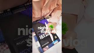 night study vlog | cozy and productive 📚 🌌#studywithme #studymotivation #studyvlog #productivity