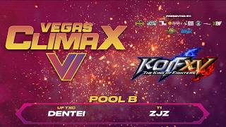 Vegas Climax VI - King of Fighters XV - UF TXC | Dentei vs T1 | ZJZ - Pool B