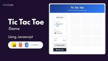 ❌⭕ TicTacPro – Tic Tac Toe Game Tutorial – HTML/CSS/JS (+ Tailwind)