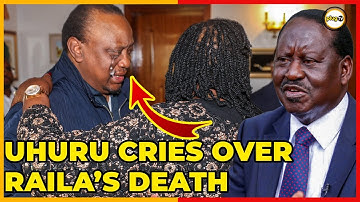 Raila Odinga: Uhuru CRIES While Consoling Ida After Traged|Plug Tv Kenya