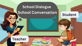 School conversation | Teacher Student | School Dialogue #classroomlanguage #kidslearning