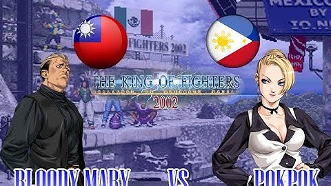 Pinoy Kof: kof2002 online match (Bloody mary) vs (pokpok)
