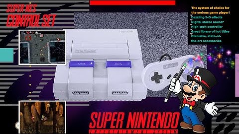 Super Nintendo Entertainment System Main Menu Hyperspin Theme