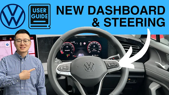 VW Tutorial - New Active Info Dashboard & Steering Functions - 2025 Tiguan / Golf MK8.5