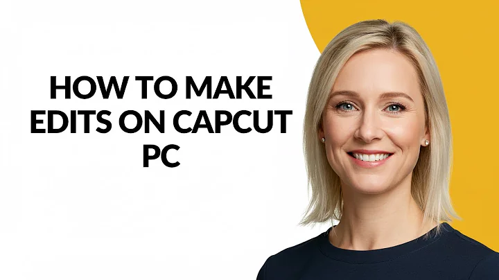 How to Make Edits on Capcut Pc - Julia'sTutorials