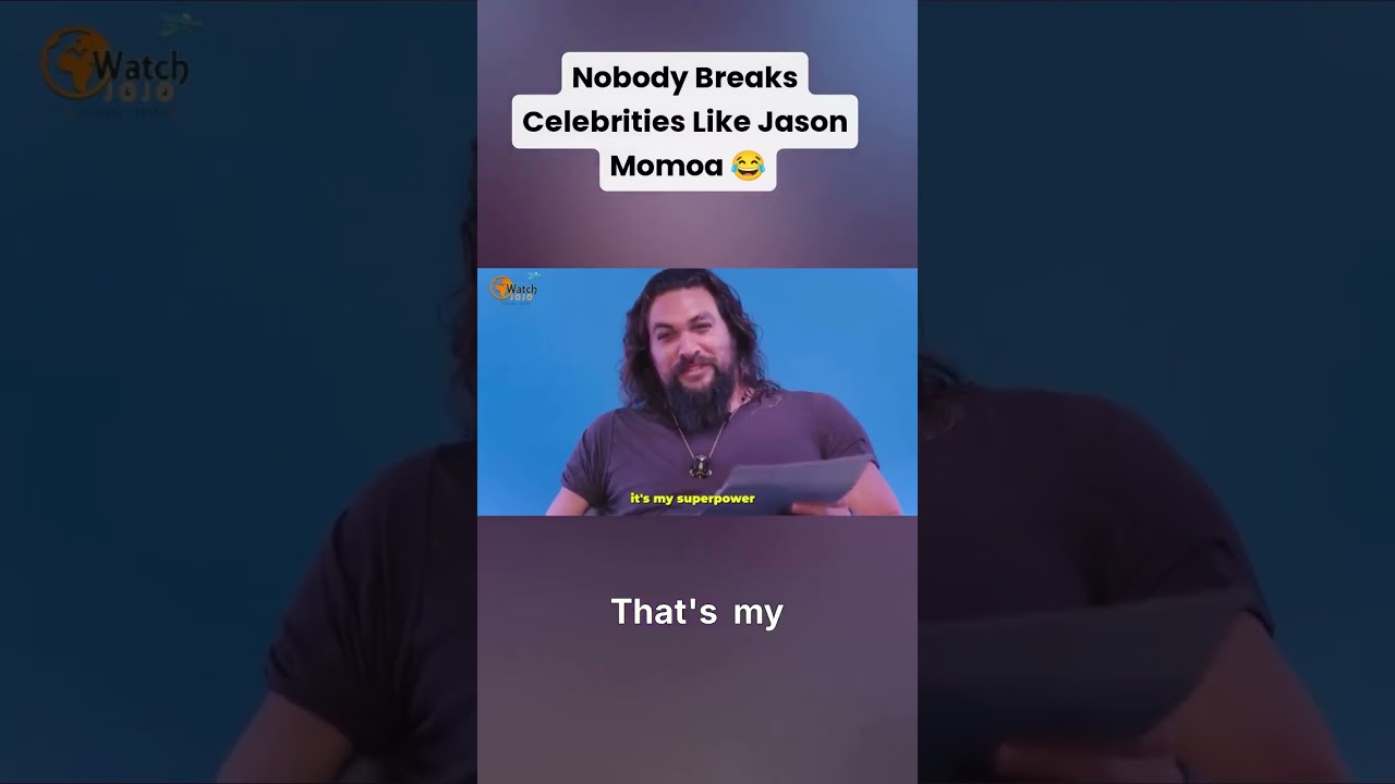 How Does Jason Momoa Stay Ripped While Chugging Guinness  🤔 #comedy #funny #interview #memes