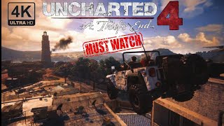#11 UNCHARTED 4:A Thief’s End | Best  Mission| Must Watch #uncharted4 #game #ps5  ​⁠@MRX_GAMER04